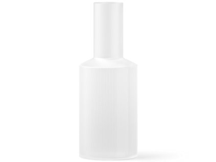 Waterkaraf RIPPLE 1 l, wit, glas, ferm LIVING