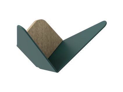Ophanghaak VLINDERS 23 cm, groen, staal, Umage