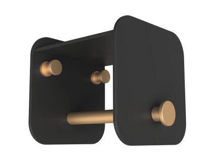 Ophanghaak HANG DAAR 10 cm, zwart, staal, Umage