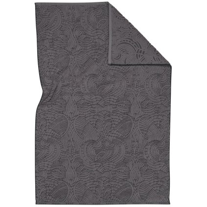 Handdoek DODO PAVONE 100 x 150 cm, grijs, katoen, Moooi