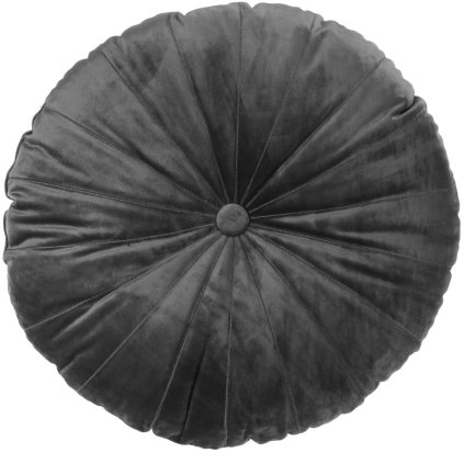 Kussentje MANDARIN 40 cm, grijs, polyester, KAAT Amsterdam