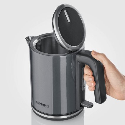 Waterkoker WK 9574 1 l, grijs, Severin