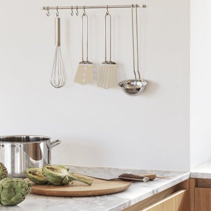 Keukenstang 40 cm, 6 haken, roestvrij staal, Eva Solo