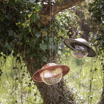 Vogelvoeder SATURN 24 cm, zwart, roestvrij staal, Eva Solo