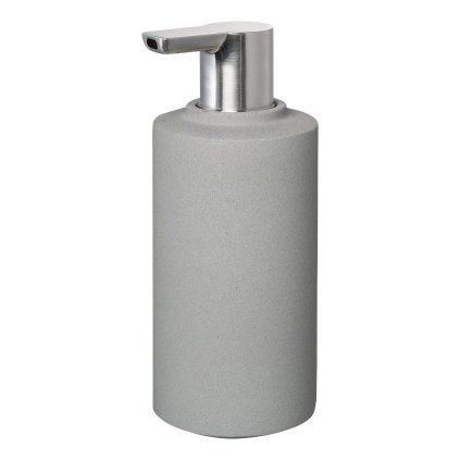Zeepdispenser CRETO 190 ml, licht grijs, beton, Blomus