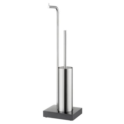 toiletorganiser MODO 66 cm, zilver, mat roestvrij staal, Blomus