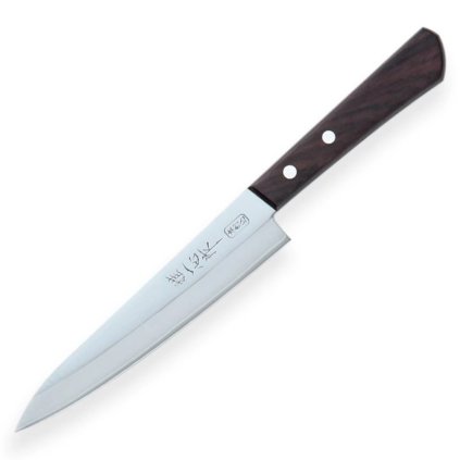 Universeel mes KANETSUGU MIYABI ISSIN 15 cm, bruin, Dellinger