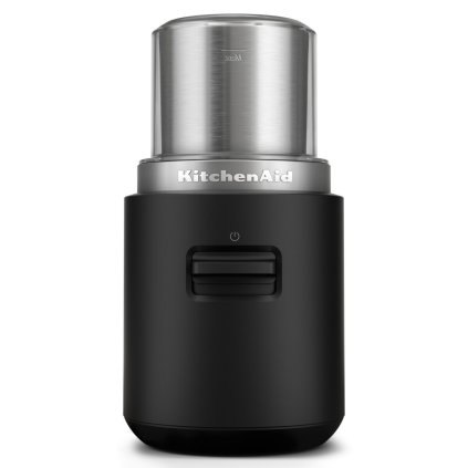 Koffiemolen 5KBGR111, draadloos, inclusief batterij, mat zwart, KitchenAid