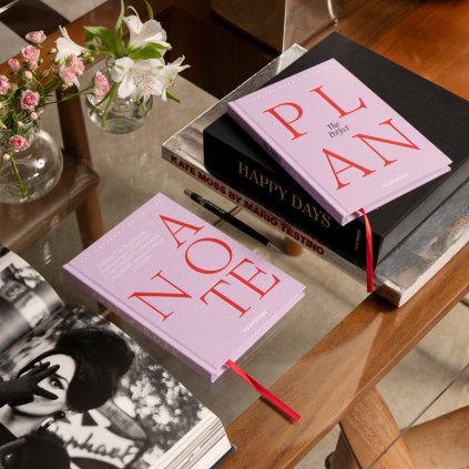 Agenda THE PERFECT PLAN, paars, Printworks