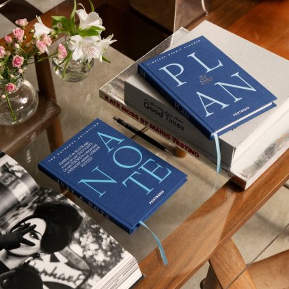 Agenda THE PERFECT PLAN, blauw, Printworks