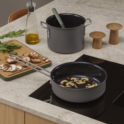 Kookpan GREY LINE 16 cm, 2,5 l, aluminum, Eva Solo