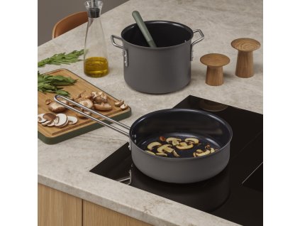 Sauteerpan GREY LINE 24 cm, aluminum, Eva Solo