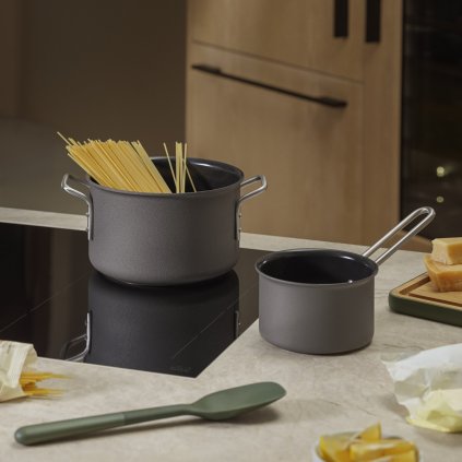 Kookpan GREY LINE 20 cm, 3,8 l, aluminum, Eva Solo