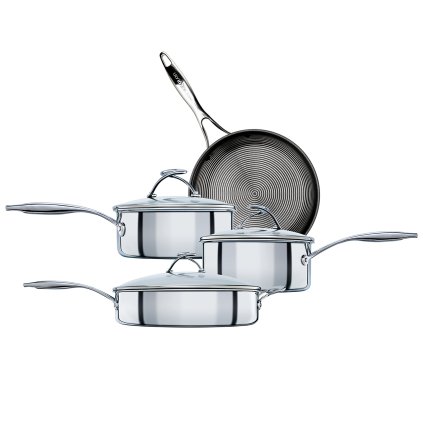 Kookgerei set STEELSHIELD, set van 4 stuks, roestvrij staal, Circulon