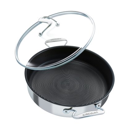 Serveerpan STEELSHIELD 30 cm, 4,7 l, roestvrij staal, Circulon