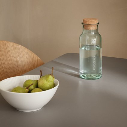 Waterkaraf 1 l, licht, gerecycled glas, Eva Solo