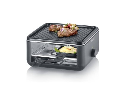 Raclette-set RG 2360 MINI, zwart, Severin