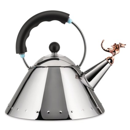 218867 varna konvice 9093 tea rex 2 l stribrna cerna nerezova ocel alessi