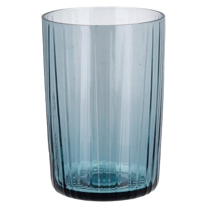219164 sklenice na vodu kusintha 280 ml sada 4 ks modra sklo bitz