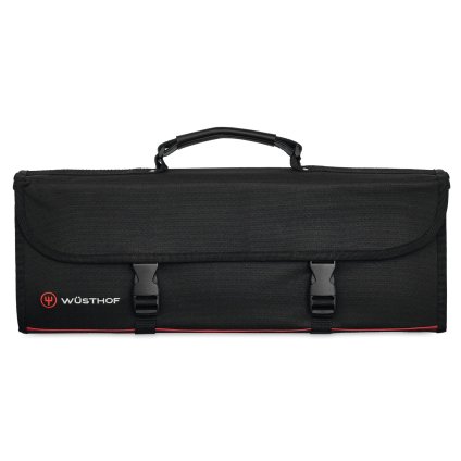 Messendoos 51 x 17 cm, voor 10 messen, zwart, polyester, Wüsthof