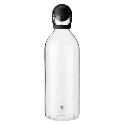 Waterkaraf COOL-IT 1,5 l, zwart, glas, RIG-TIG
