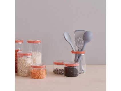 Houten menglepel COOK-IT 30 cm, grijs, nylon, RIG-TIG