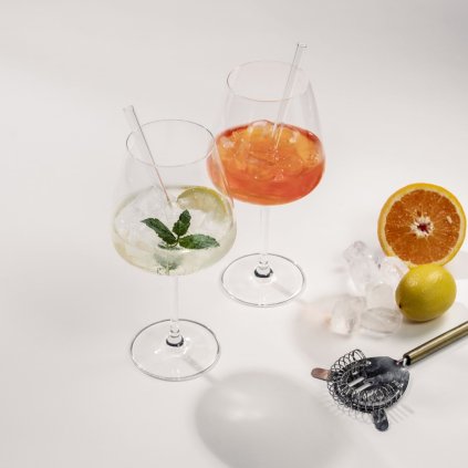 Cocktailglas AFTER WORK 790 ml, met rietjes, set van 4 stuks, Zwiesel Glas