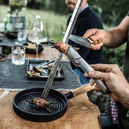 Serveerkoekenpannetje CHURRASCO 18 cm, gietijzer, Forged