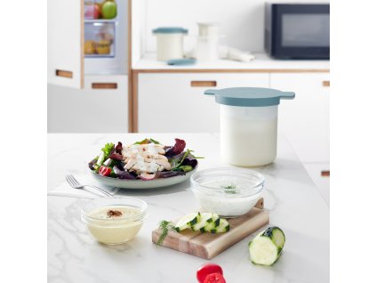 Yoghurtmaker 18 cm, plastic, Lékué