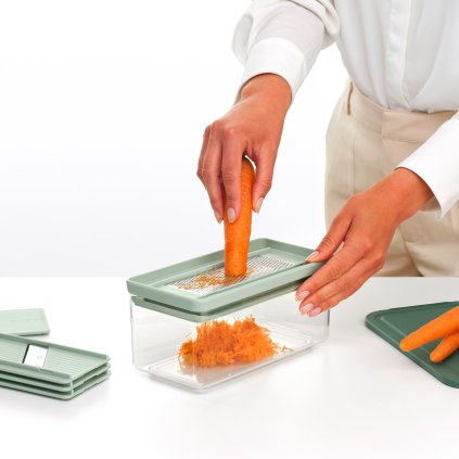 Mandoline TASTY PLUS 22 cm, groen, plastic, Brabantia