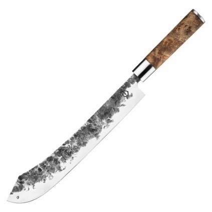 Slagersmes VG10 25,5 cm, bruin, Forged