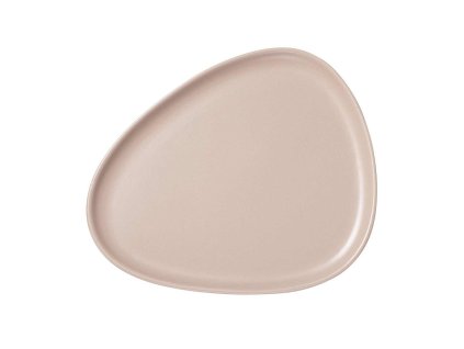 222080 jidelni talir curve 30 cm piskova kamenina lind dna