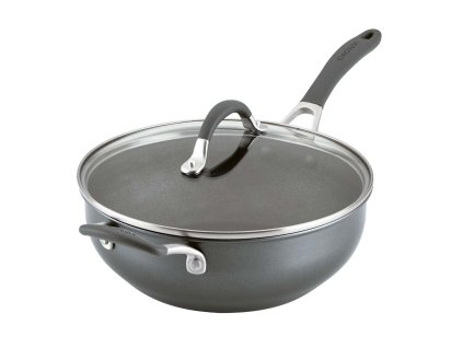 Inductiewok SCRATCHDEFENSE A1 26 cm, 4,25 l, met deksel, aluminum, Circulon