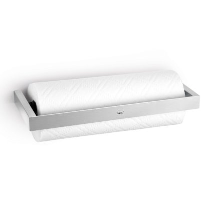 Keukenrolhouder ELIOS 30 cm, zilver, roestvrij staal, Zack