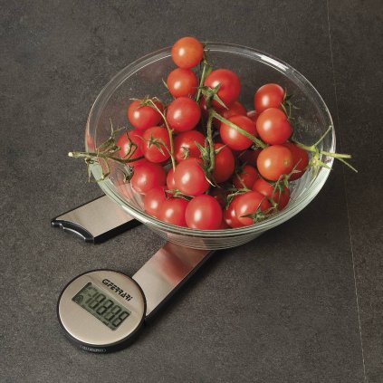 Digitale keukenweegschaal VITTORIA 23 cm, zilver, G3Ferrari