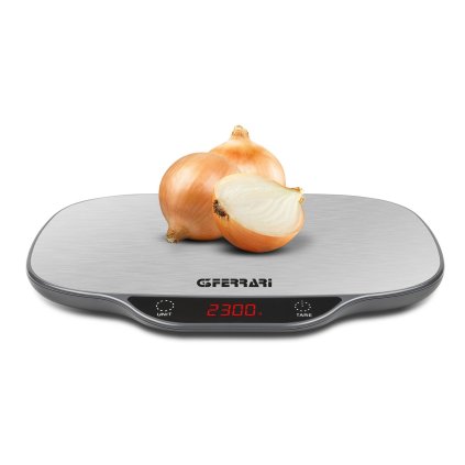 Digitale keukenweegschaal PATTY 26 cm, zilver, G3Ferrari