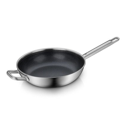 Sauteerpan ULTIMATE PROFI RESIST 28 cm, zilver, roestvrij staal, WMF