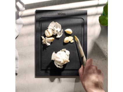 Snijplank CUT&SERVE, set van 3 stuks, cellulose, WOLL