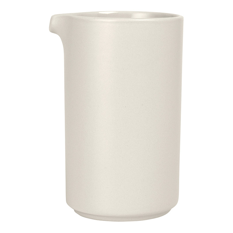 Melkkannetje PILAR 500 ml, crème, keramiek, Blomus