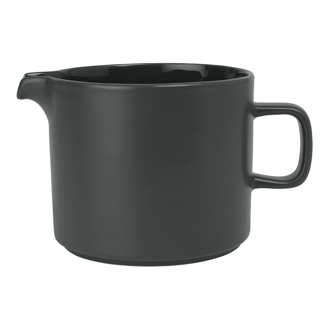 Melkkannetje PILAR 1 l, kaki, keramiek, Blomus