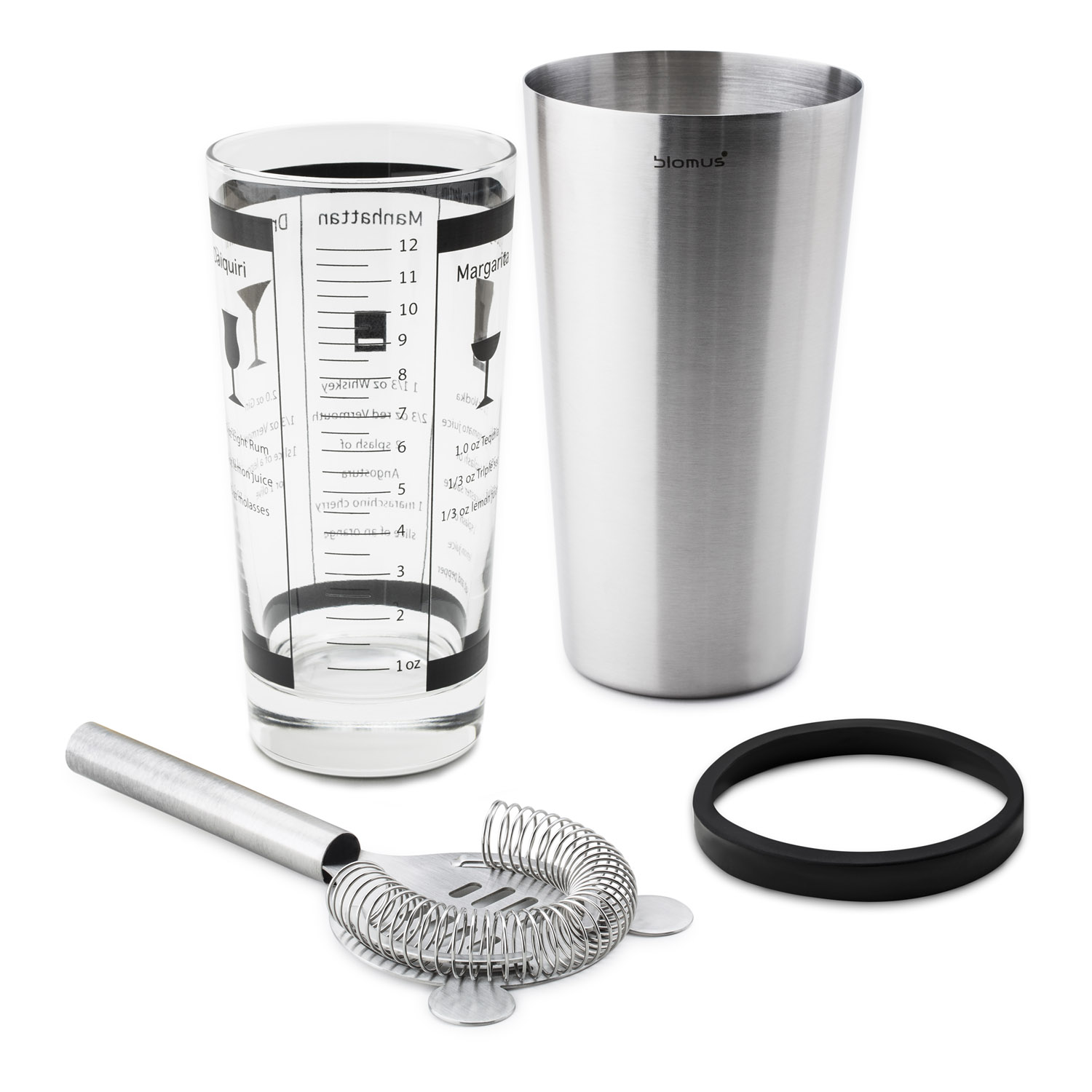 Boston cocktailset met shaker LOUNGE, Blomus