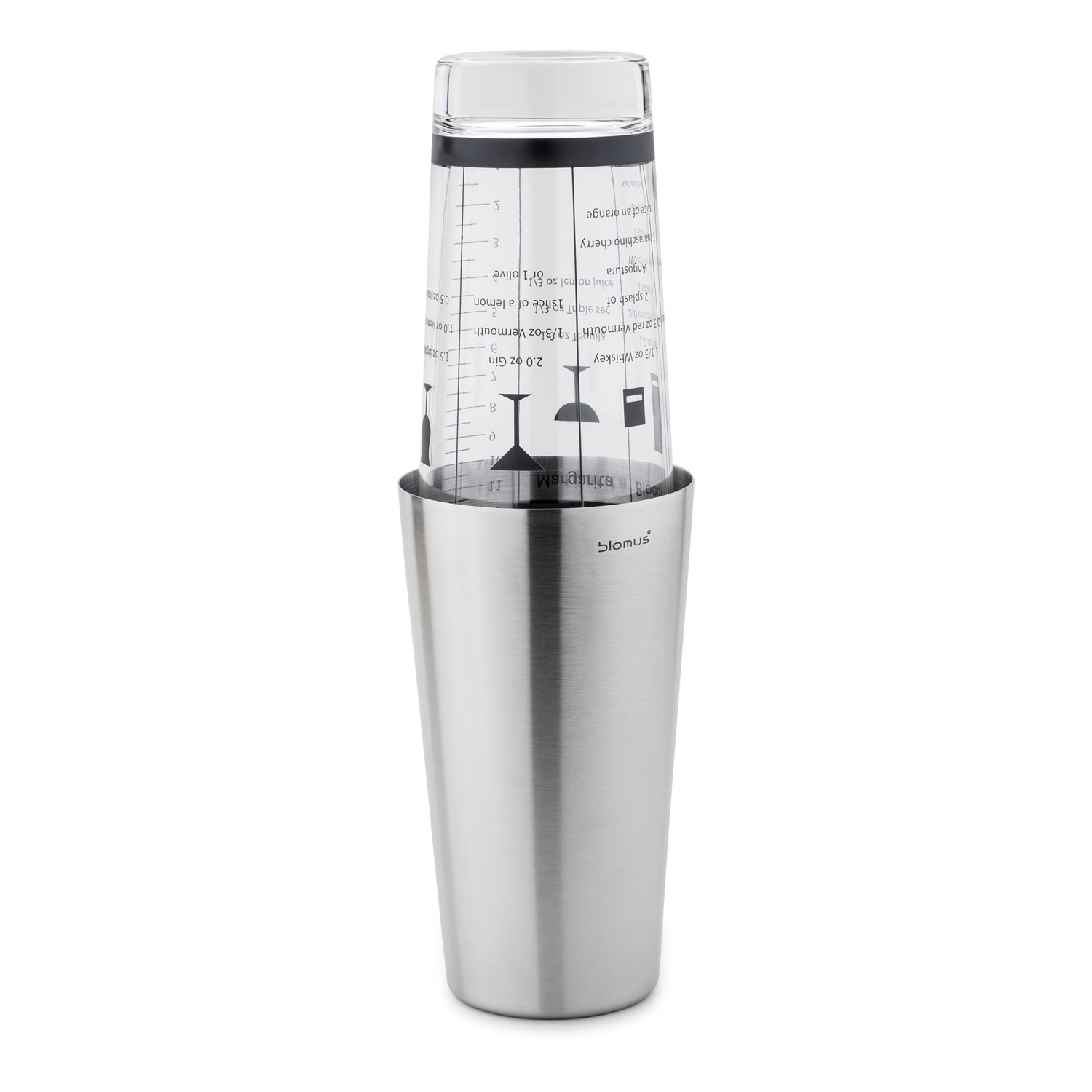Boston cocktailset met shaker LOUNGE, Blomus