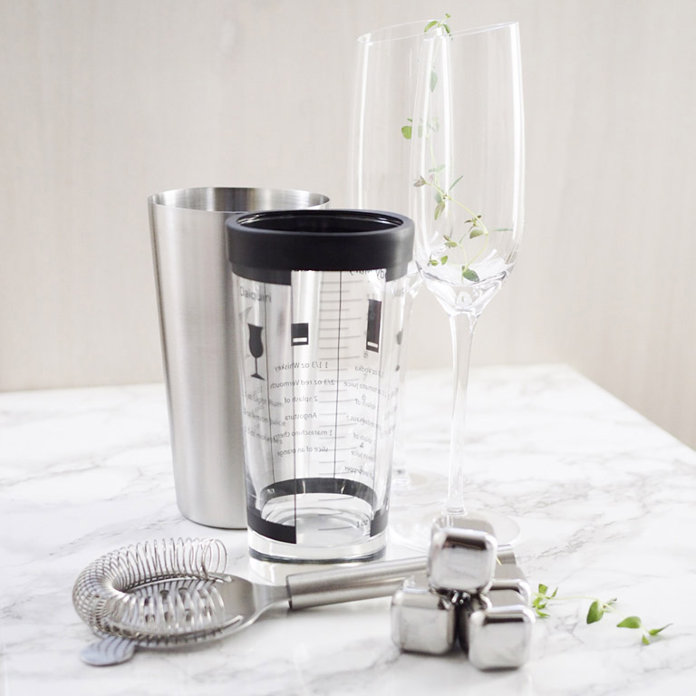 Boston cocktailset met shaker LOUNGE, Blomus
