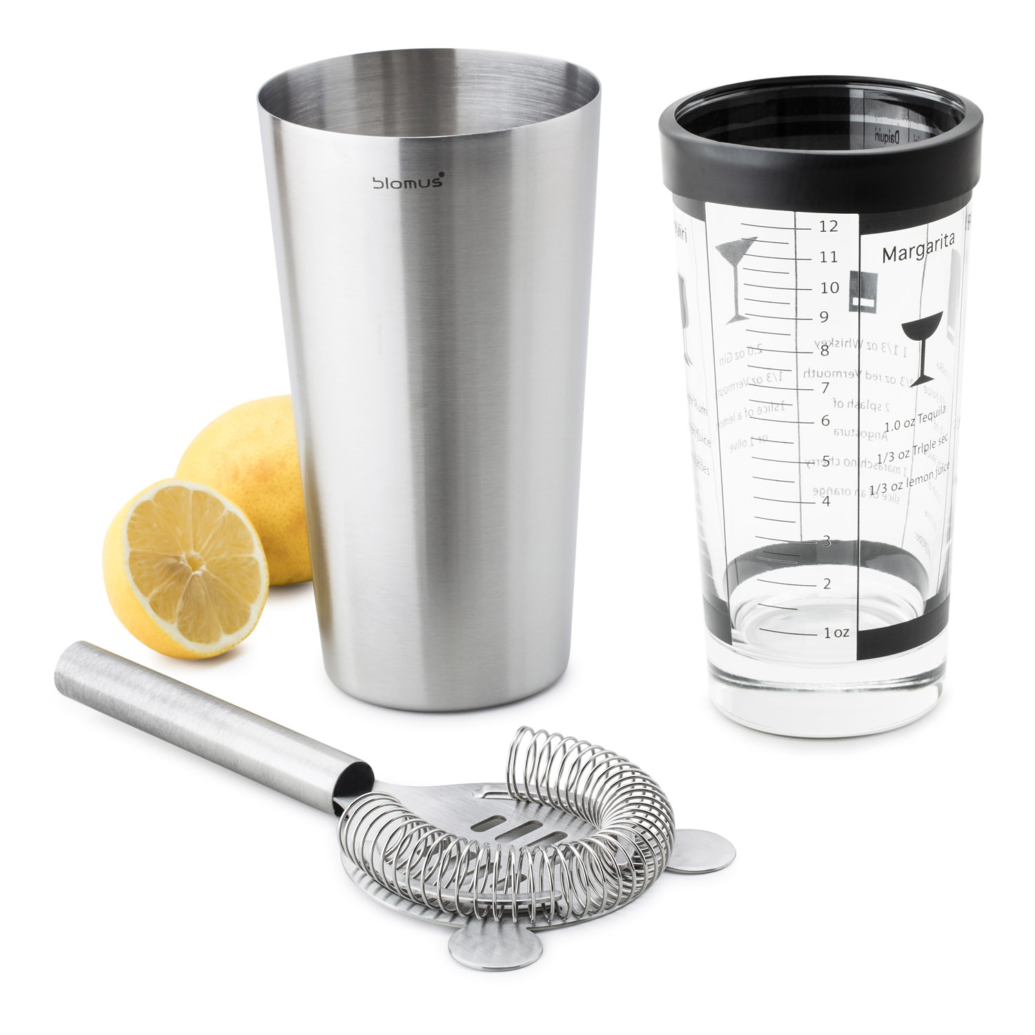 Boston cocktailset met shaker LOUNGE, Blomus