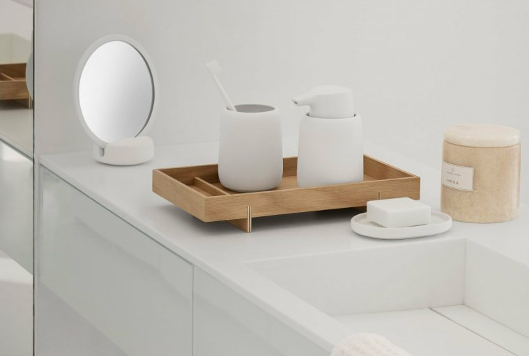 Zeepbakje SONO, wit, Blomus