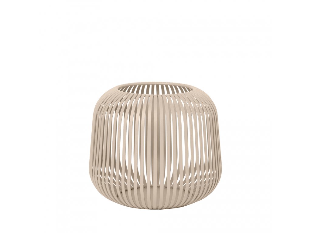 Lantaarn LITO S 17 cm, beige, staal, Blomus