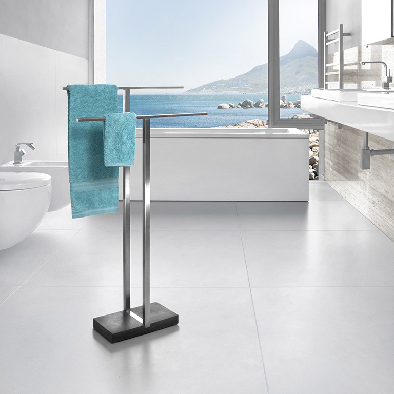 Handdoekenrek MENOTO 50 cm, gepolijst roestvrij staal, Blomus