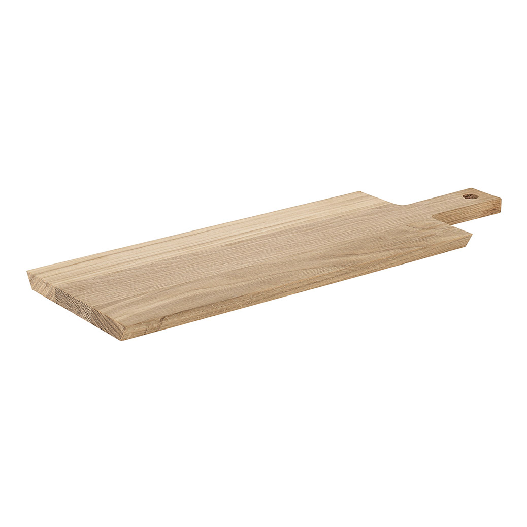 Snij- en serveerplank BORDA 44 x 15 cm, bruin, hout, Blomus