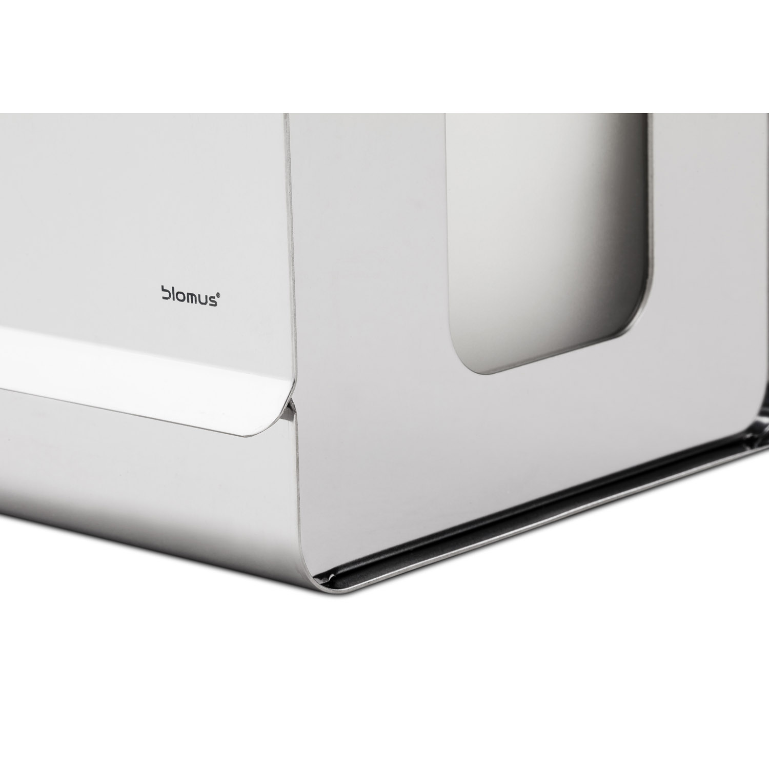 Handdoekdispenser NEXIO, gepolijst roestvrij staal, Blomus