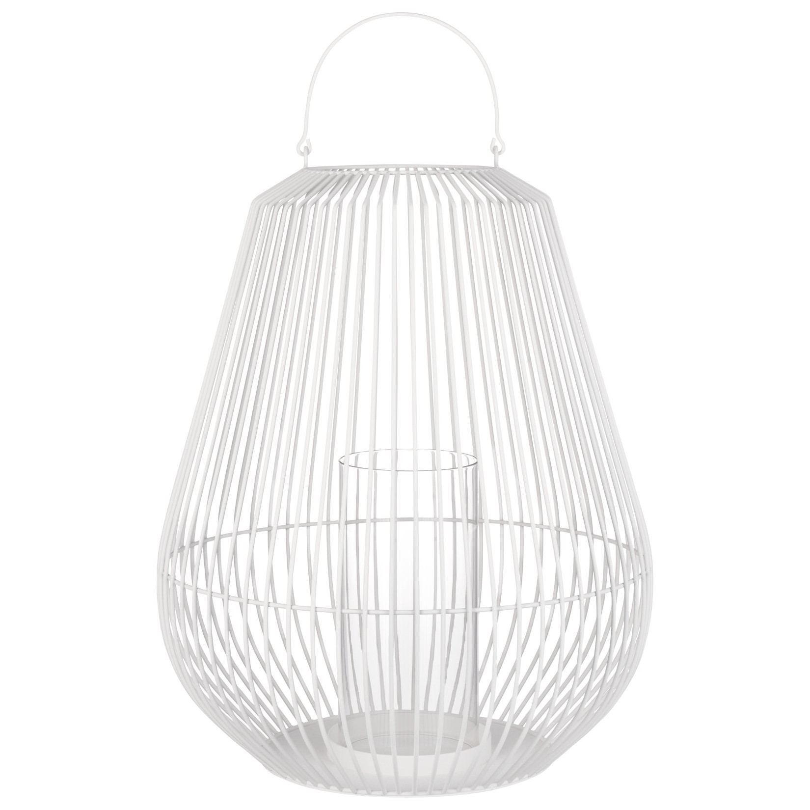 Lantaarn NIDEA, 76 cm, wit, Blomus